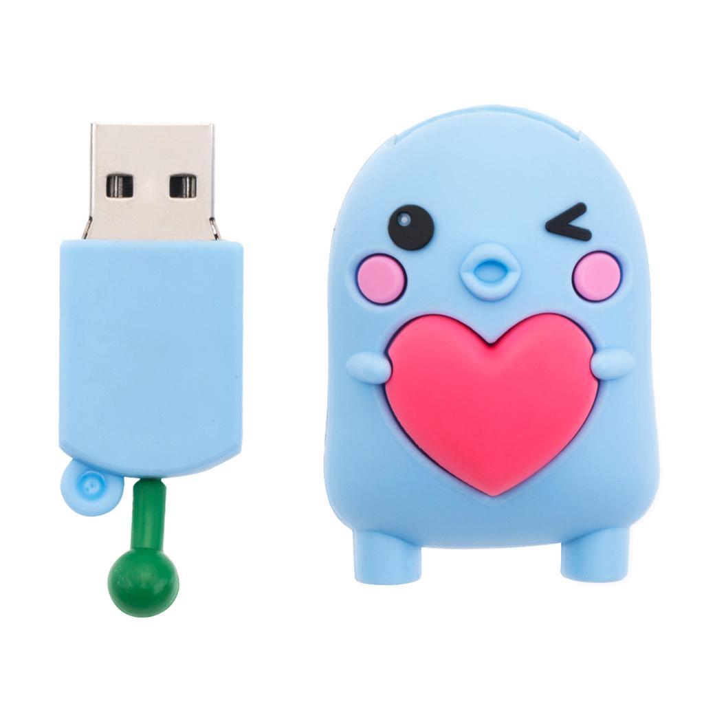 Cute Portable 16-256GB USB 2.0 Flash Memory Stick Storage Thumb Disk For PC