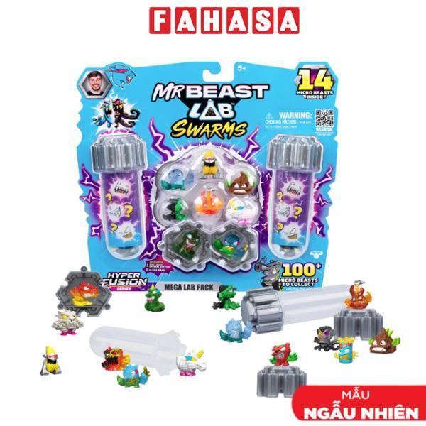 Đồ Chơi Phòng Thí Nghiệm Series 3 - 14 Sinh Vật - MrBeast Lab 24785 (Mẫu Sản Phẩm Giao Ngẫu Nhiên)