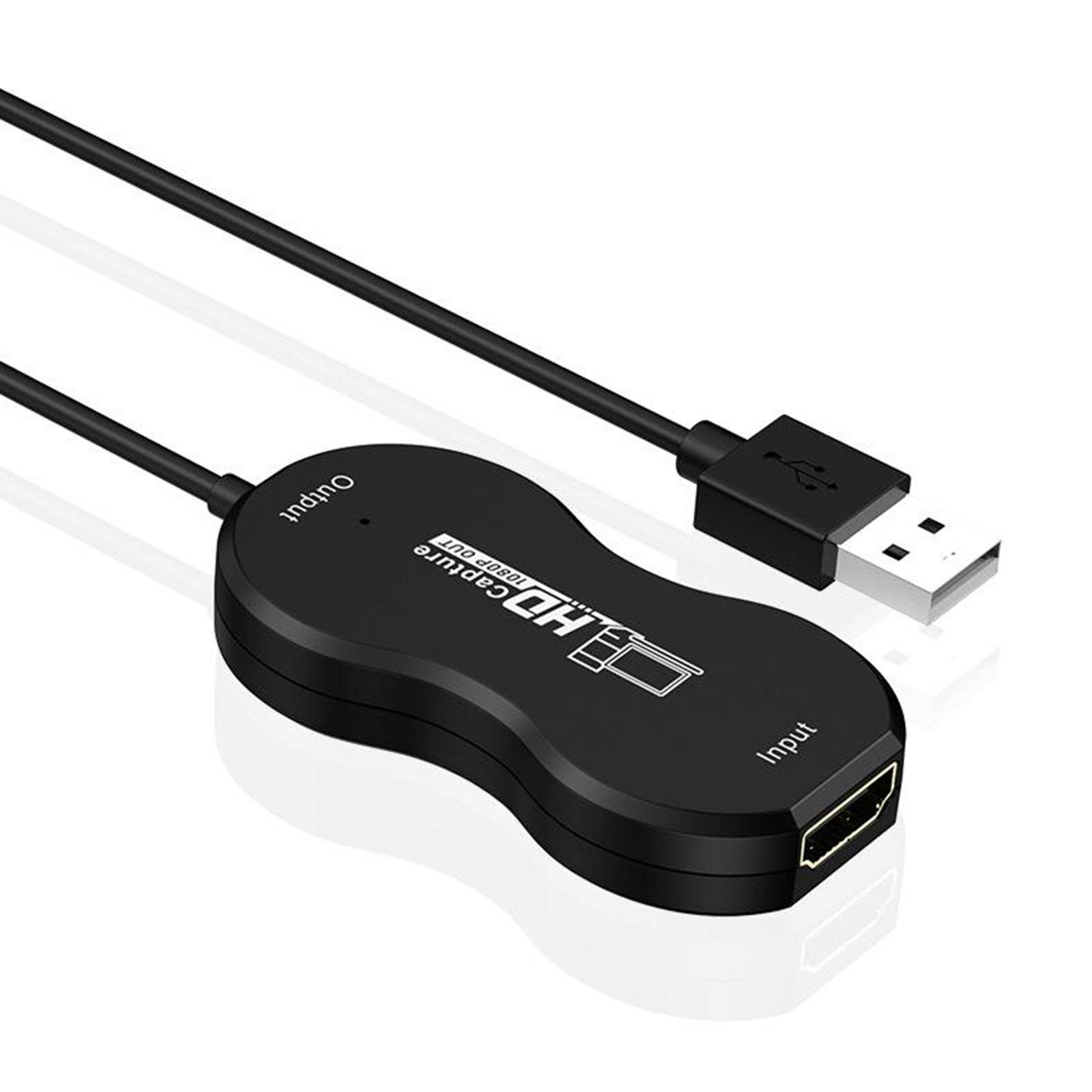 Mini  1080P USB 2.0 Easy to Use Video Capture Card for Broadcast Live
