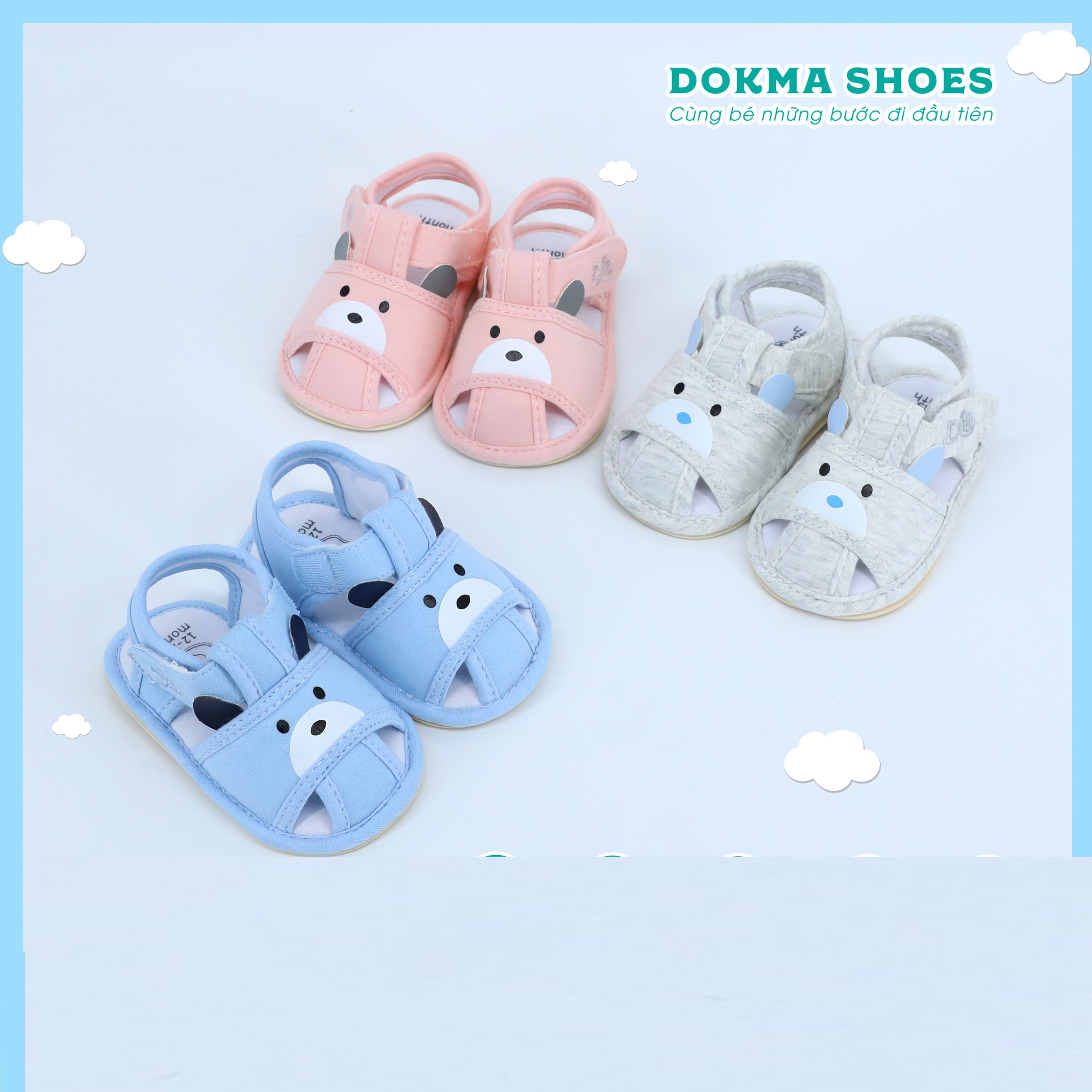 DS333 Dép tập đi Dokma (15-22M)