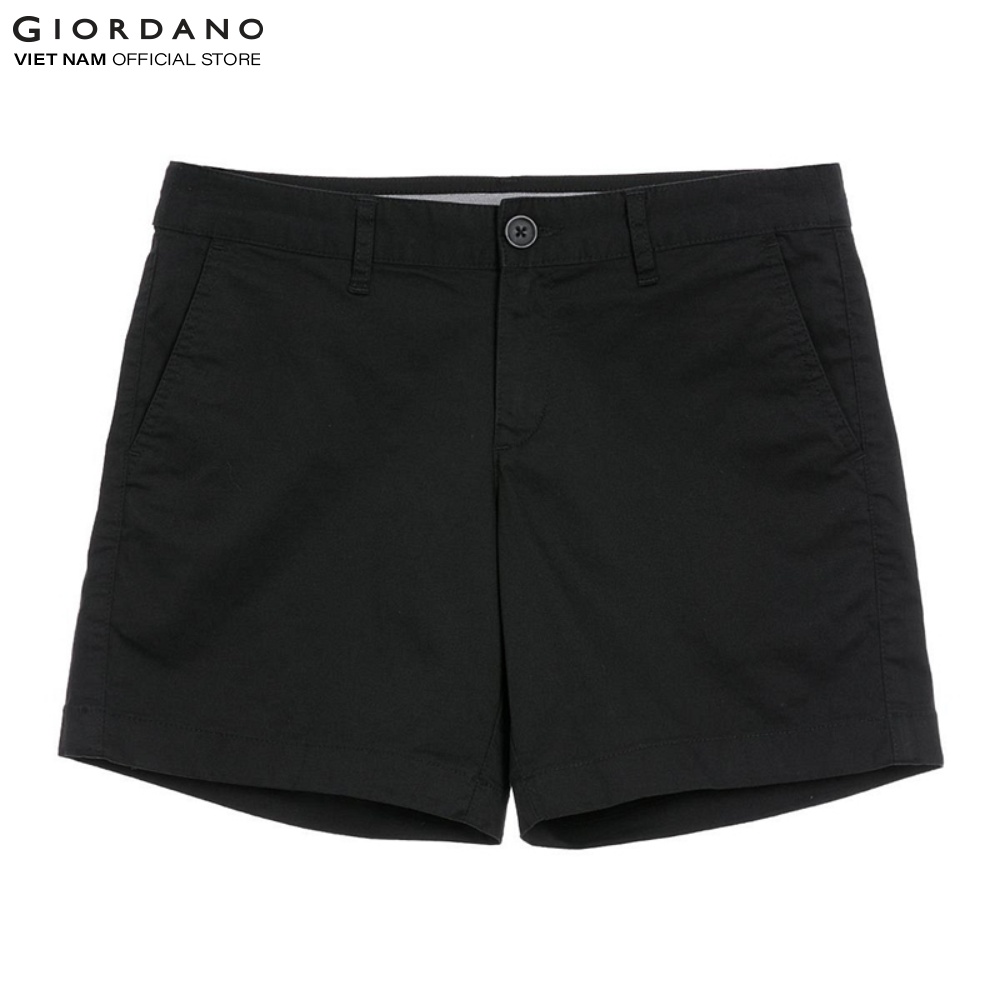 Quần Khaki Shorts Nữ Giordano 05409202