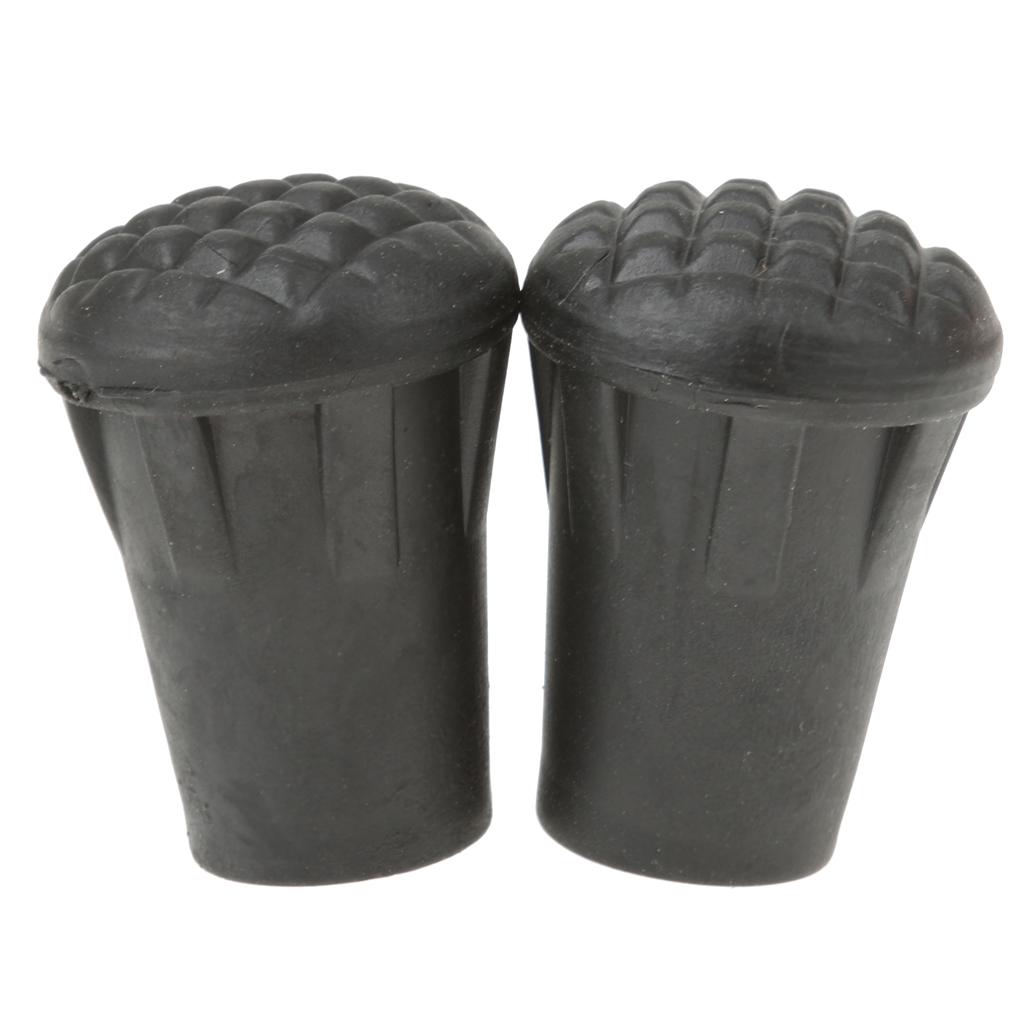 4pcs Replacement Rubber Tips End for Hiking Stick Walking Trekking Poles 3cm