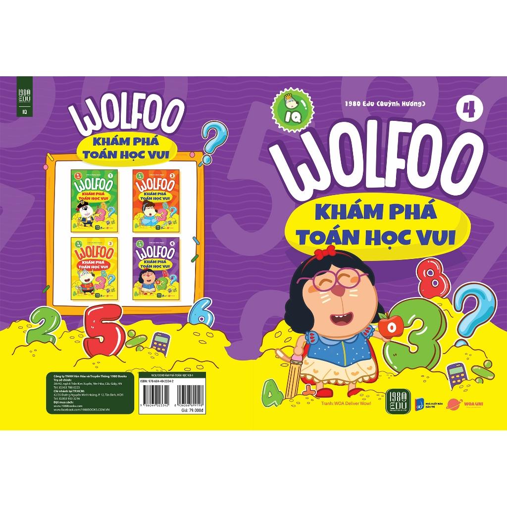 Sách - Wolfoo Khám Phá Toán Học Vui 4
