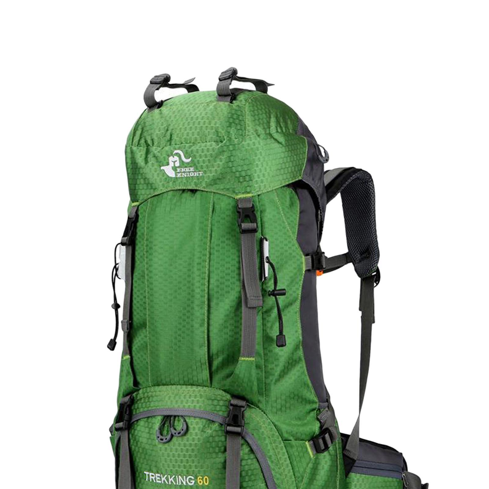 Waterproof 60L Backpack Rucksack Hiking Camping Trekking