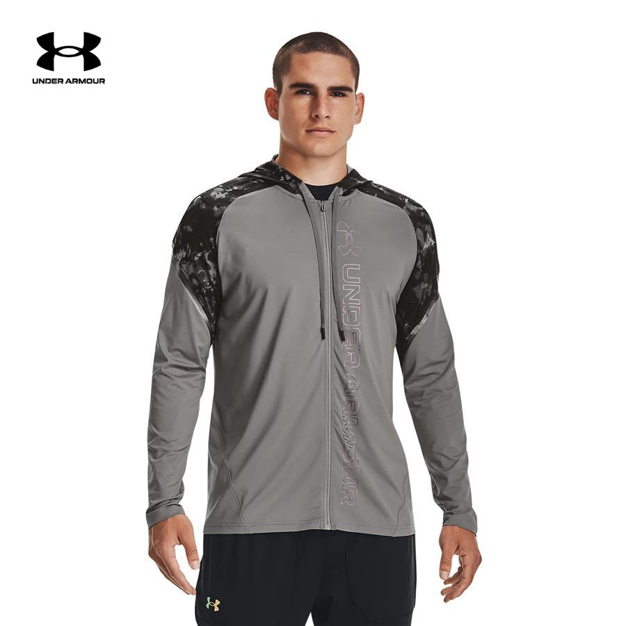 Áo thun tay dài thể thao nam Under Armour Rush Fz Print - 1366171