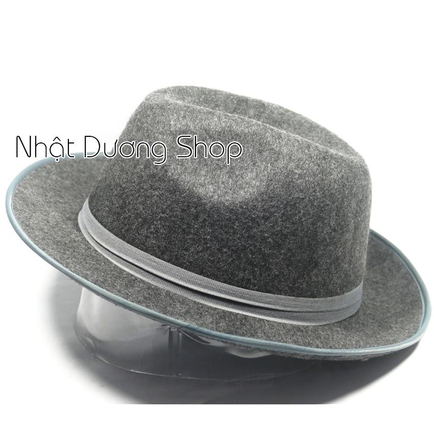 NÓN CAO BỒI MŨ PHỚT NÓN FEDORA THỜI TRANG NAM NỮ