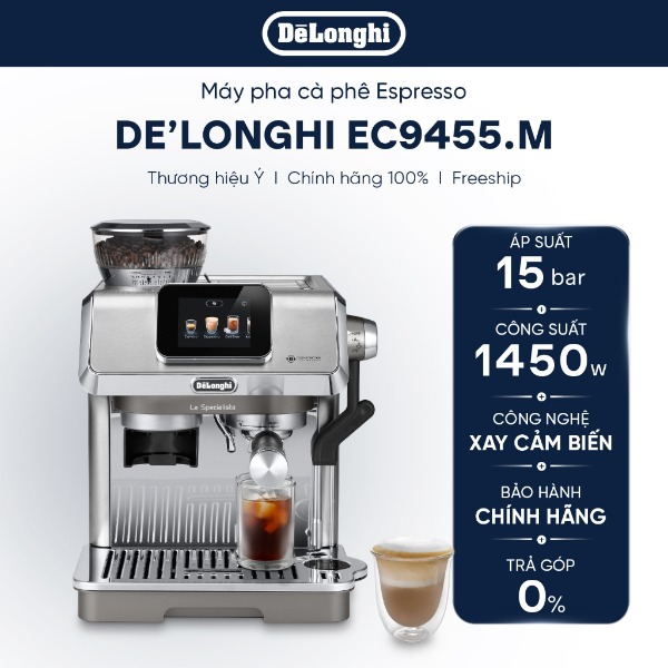 Máy Pha Cà Phê Espresso De’Longhi La Specialista EC9455.M - Hàng Chính Hãng