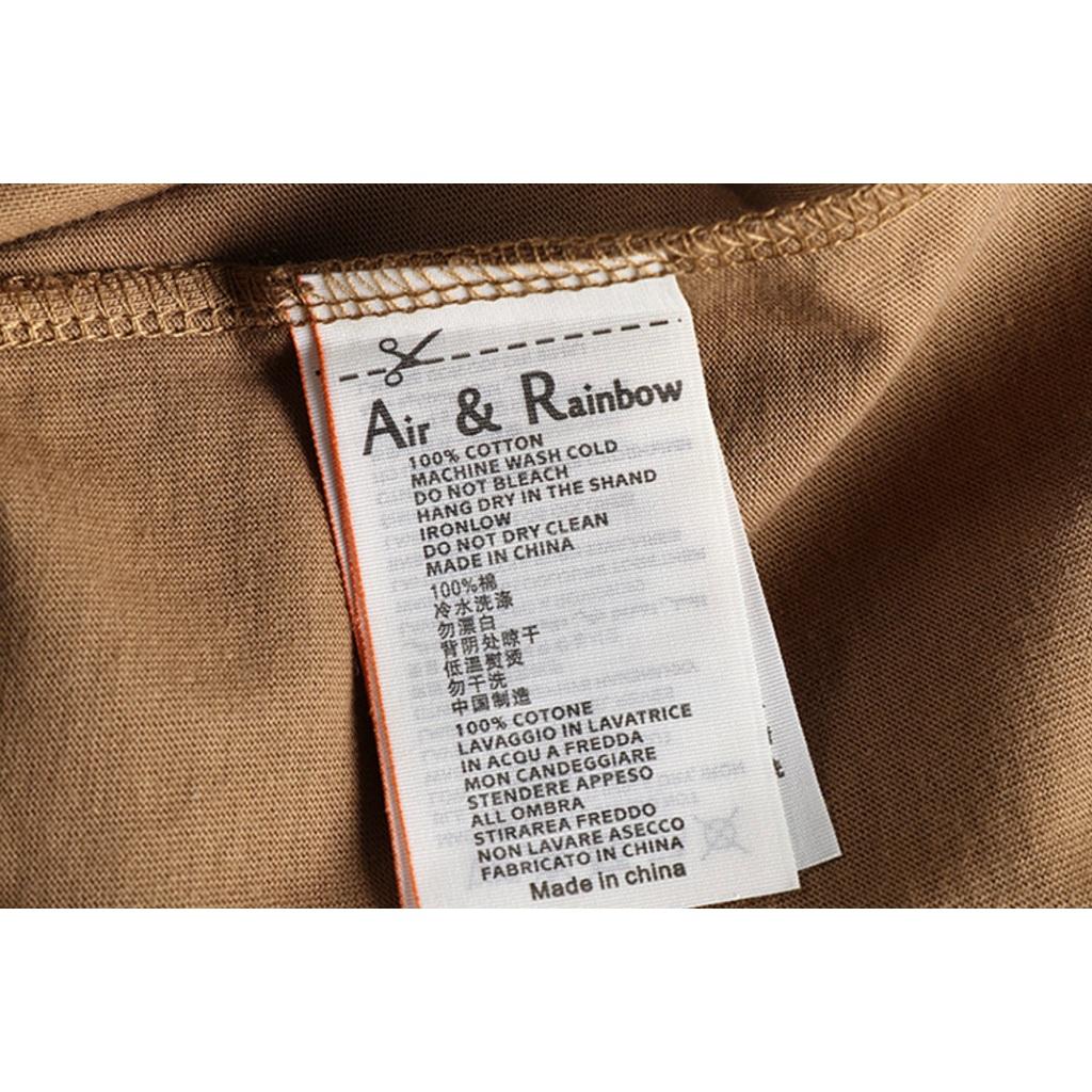 Áo thun phong cách Retro_Biker_dã ngoại - vàng cát