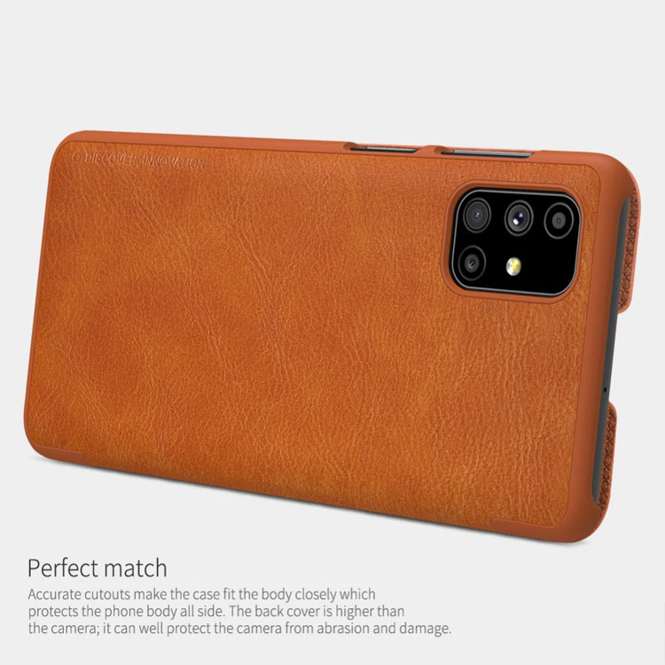 Bao da SamSung Galaxy M51 Nillkin Qin chính hãng