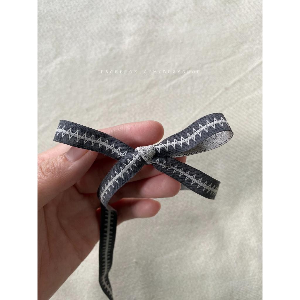 Ruy băng họa tiết bản 10mm - mẫu 18