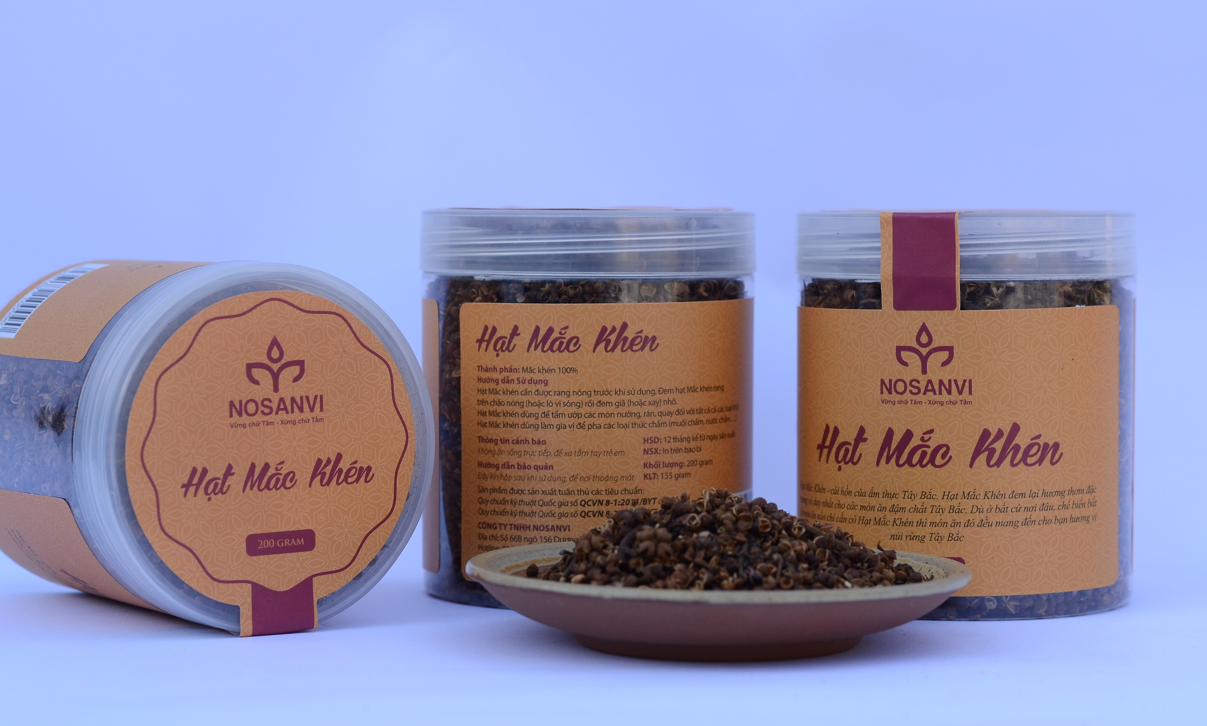 Hộp 200 gr Hạt Mắc Khén  Đặc Sản Tây Bắc - Làm  Chẳm Chéo siêu ngon- Hàng Chính Hãng đảm bảo An Toàn Vệ Sinh Thực Phẩm