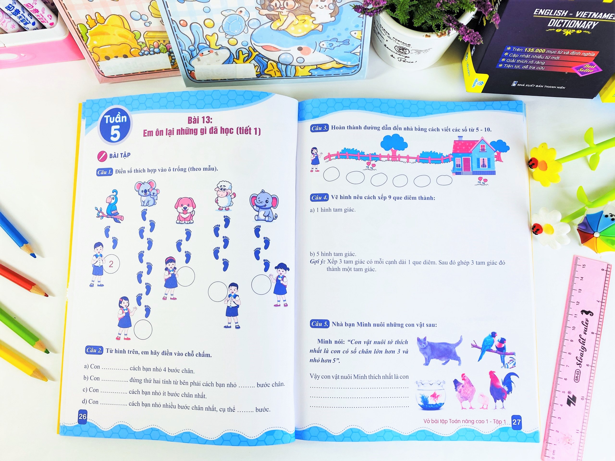 Sách - Vở Bài Tâp Toán Nâng Cao 1 - Theo chương trình GDPT mới - ndbooks