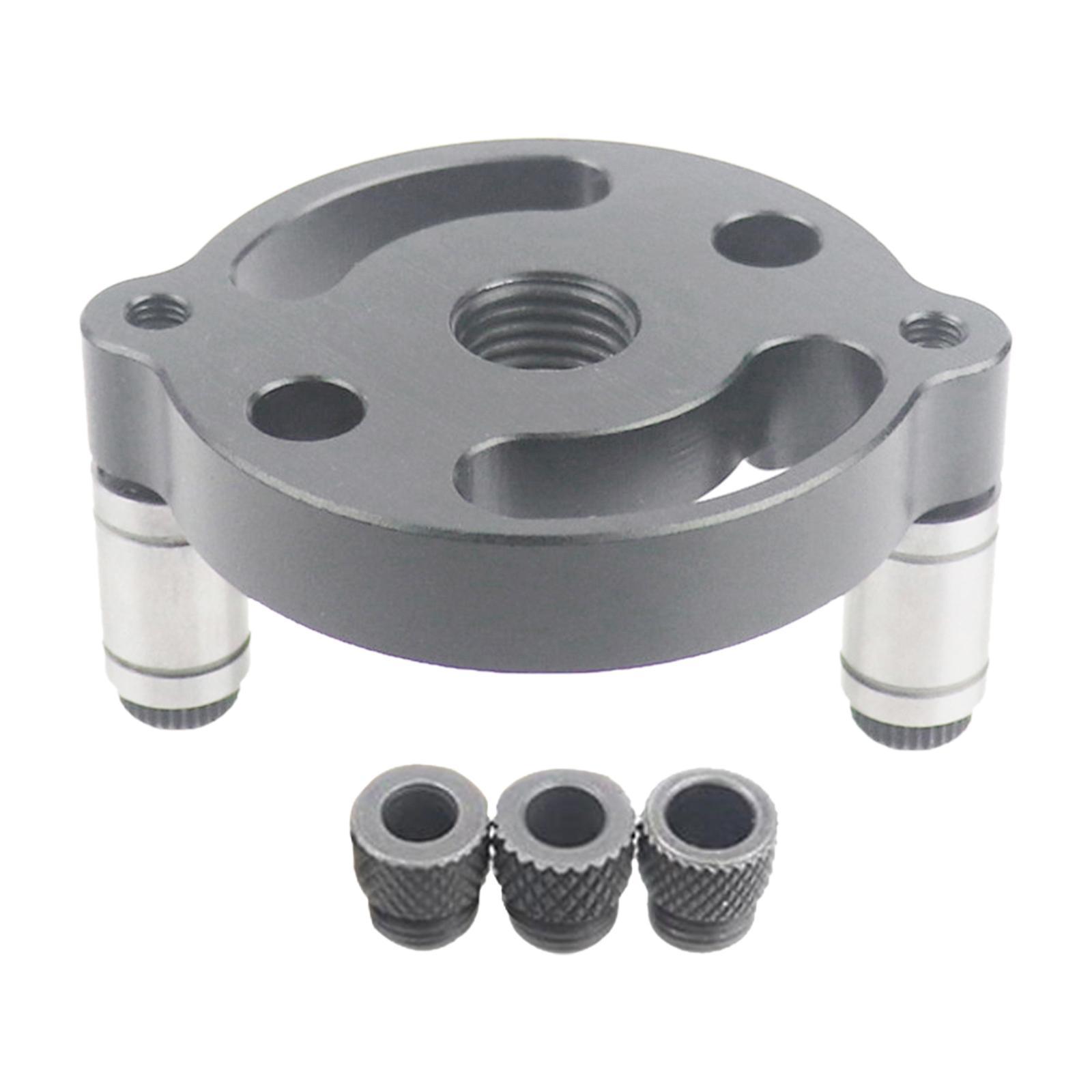 Vertical Pocket Hole Jig Woodworking Drilling  Hole Puncher 6/8/10mm gray