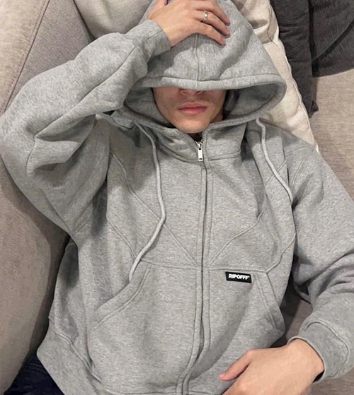 Áo khoác thun nỉ dày mịn,nón rộng 2 lớp ,gắn mạc logo ,dây kéo phao,tay phồng rộng, bo dệt.form boxy, có túi trong thời trang