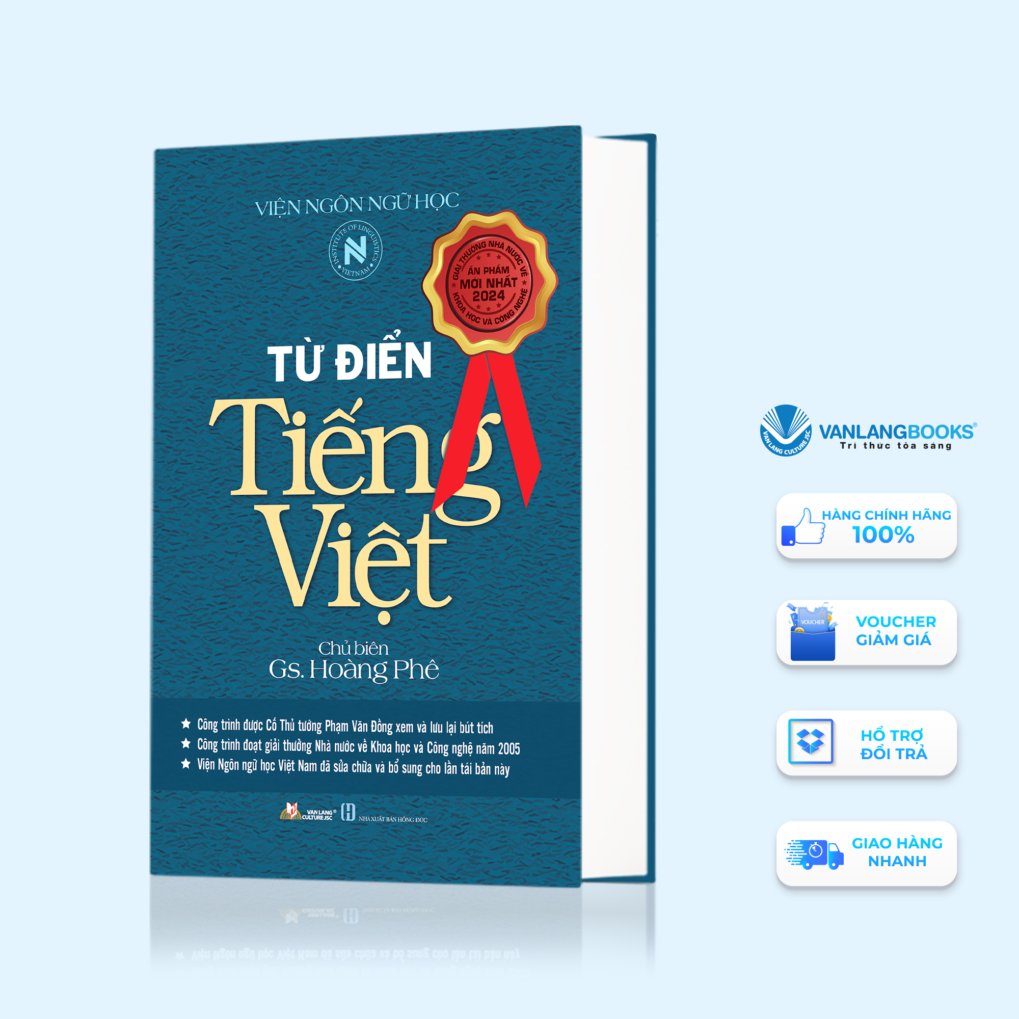 Từ Điển Tiếng Việt (Hoàng Phê) - Tái Bản - Vanlangbooks