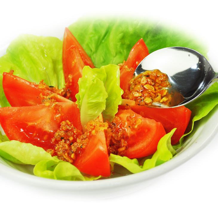 Dầu Olive Tỏi khô Nhật Bản agata hủ 110g