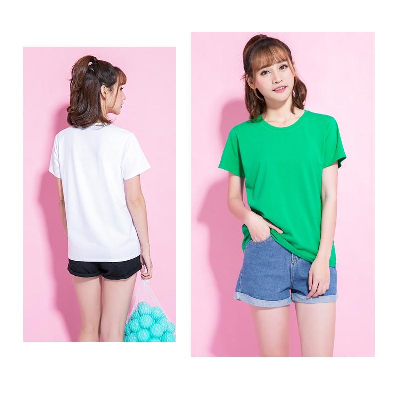 Áo Thun Trơn Tay Ngắn Basic Mùa Hè