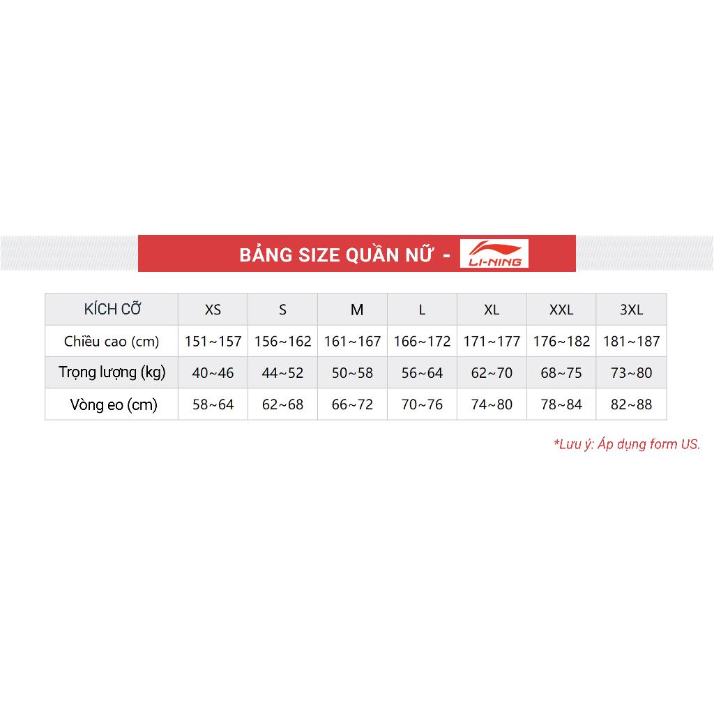 Quần Short Thể Thao Nữ Li-Ning AKST764-1