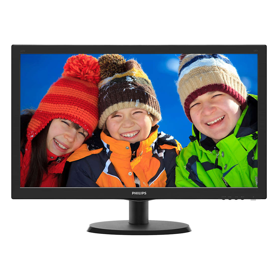 Màn Hình Philips 223V5LHSB2 21.5 Inch Full HD 5ms 60Hz TFT-LCD - Hàng Chính Hãng