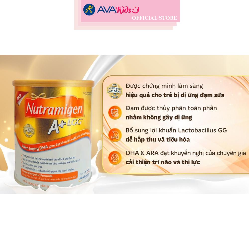 Sữa bột Enfa Nutramigen A+ LGG 400g (0 - 12 tháng) dành cho trẻ dị ứng đạm sữa bò