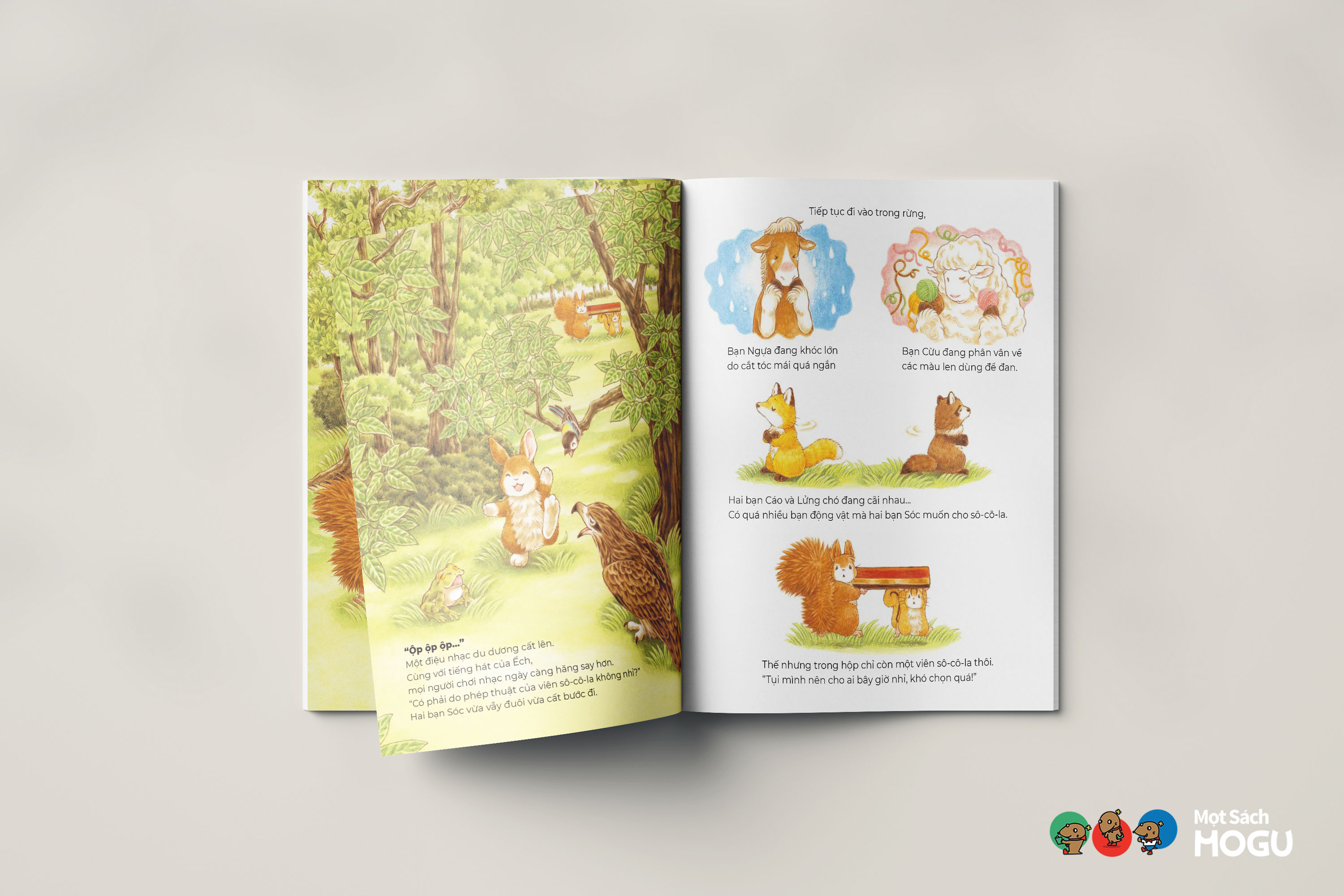 Truyện Ehon bé 3-4-5 tuổi - Tiệm Sô-cô-la lừng danh