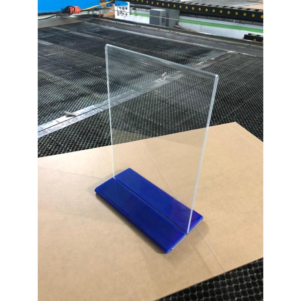 MENU MICA A5 15x21cm ĐẾ LÙA , Ngang và Dọc, Đủ màu