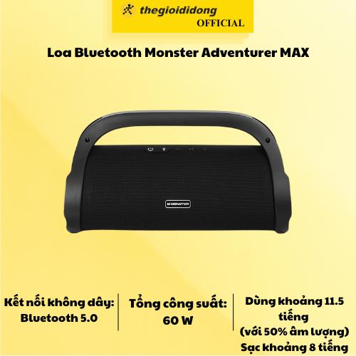 Loa Bluetooth Monster Adventurer MAX - Hàng Chính Hãng