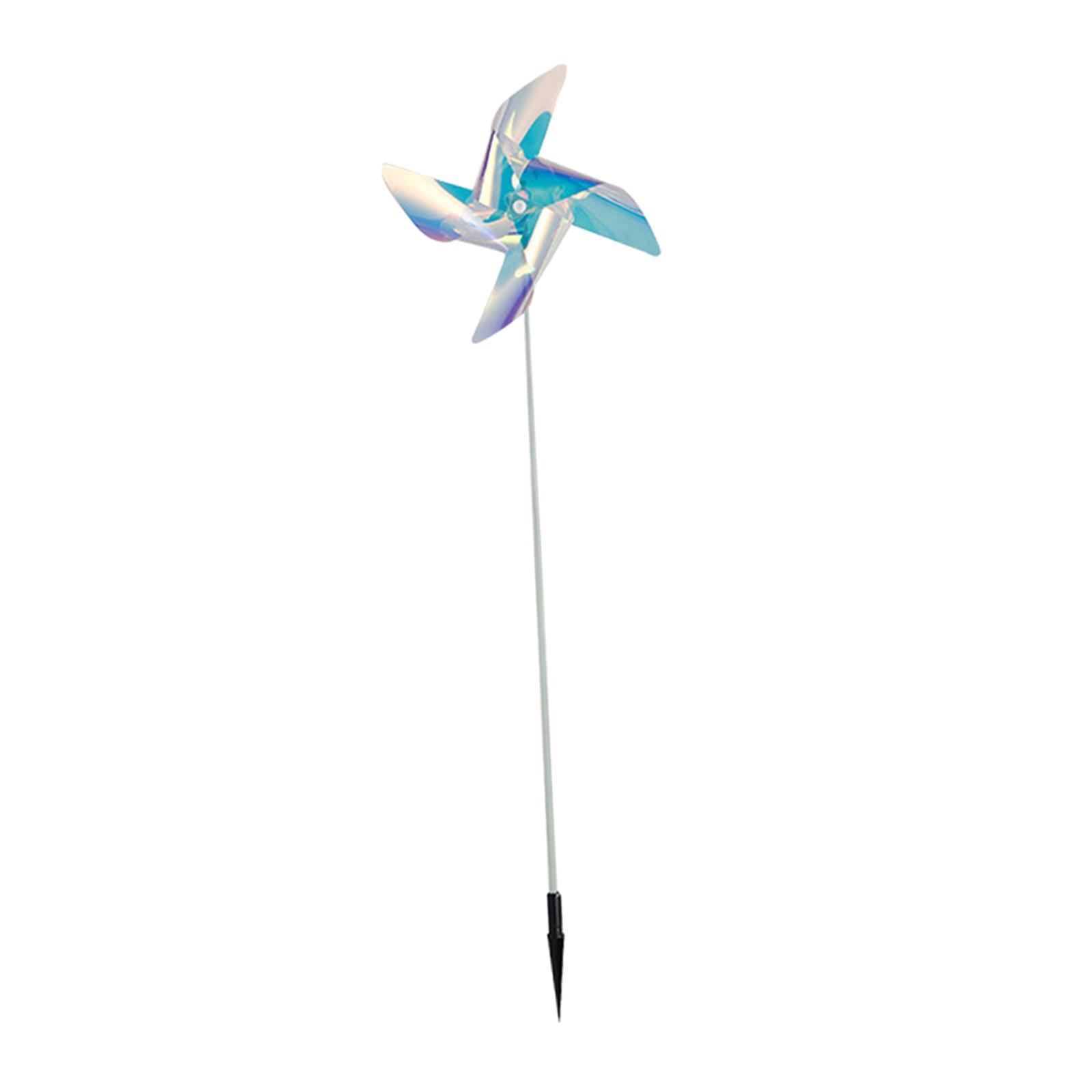 Outdoor LED Windmill Lights Waterproof Patio Lawn Stake Light Pathway Decor