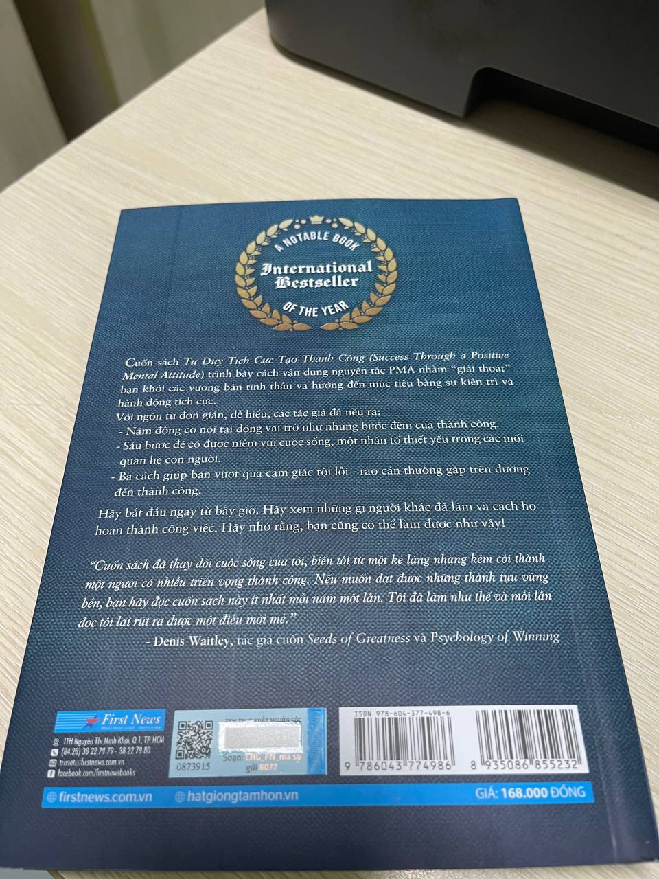 Sách Tư Duy Tích Cực Tạo Thành Công (Tái Bản)