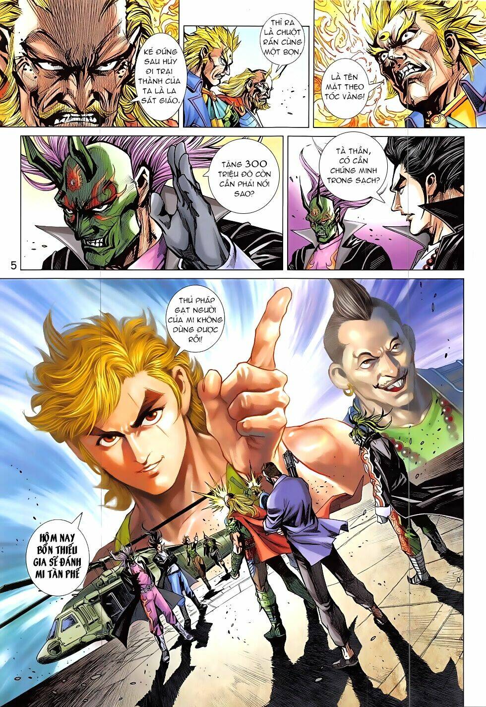 tân tác long hổ môn chapter 822 5