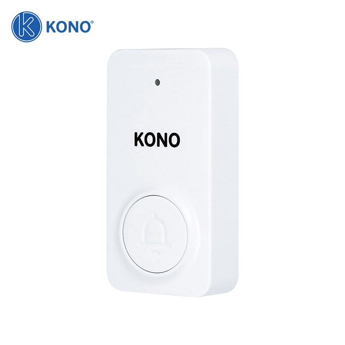 Chuông cửa không dây cao cấp KONO M526 Plus, nút nhấn chuông chống nước IP55 có thể gắn ngoài trời