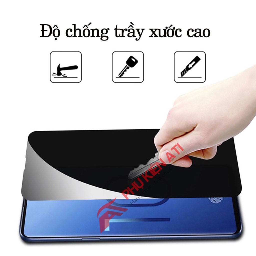 Kính cường lực Vsmart Live 4 Chống nhìn trộm-Độ trong suốt cao, Chống vân tay-Bảo vệ sự riêng tư - Hàng chính hãng