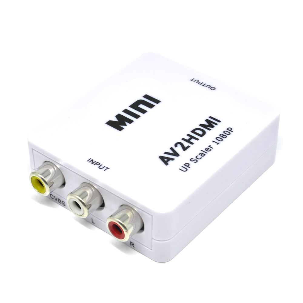 Hộp chuyển Mini AV ra HDMI, AV to HDMI, AV sang HDMI - FullHD 1080p/ 720