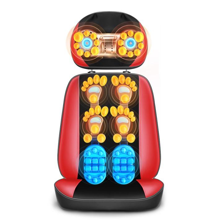 Máy massage bán thân công nghệ cao kết hợp nhiều chế độ massage thư giãn sâu bảo vệ sực khỏe vai, lưng, cổ