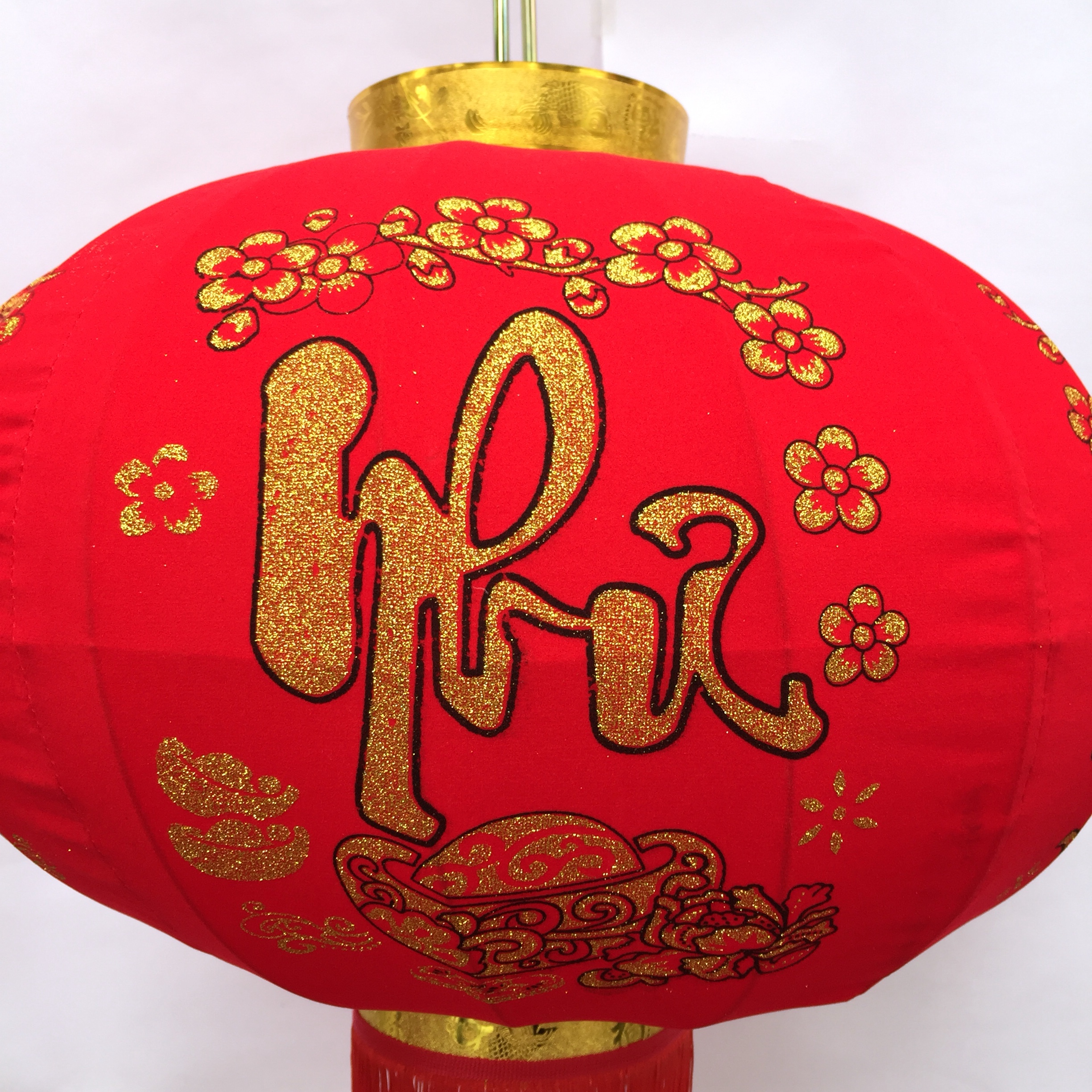 Đèn lồng đỏ Cá Chép đường kính 60cm Vạn Sự Như ý Trang trí Tết