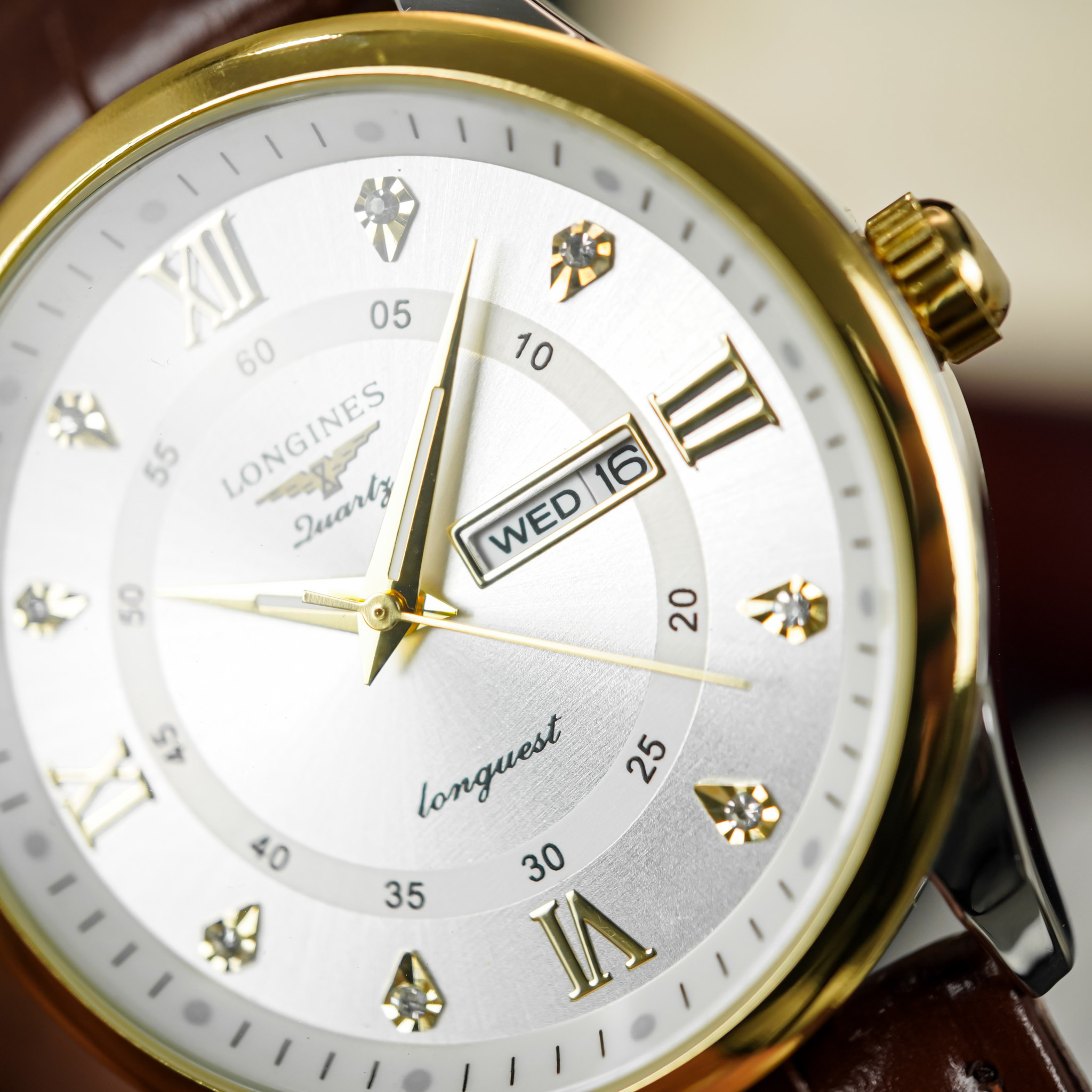 Đồng hồ đeo tay LONGINES BL41 chạy pin hàng chính hãng