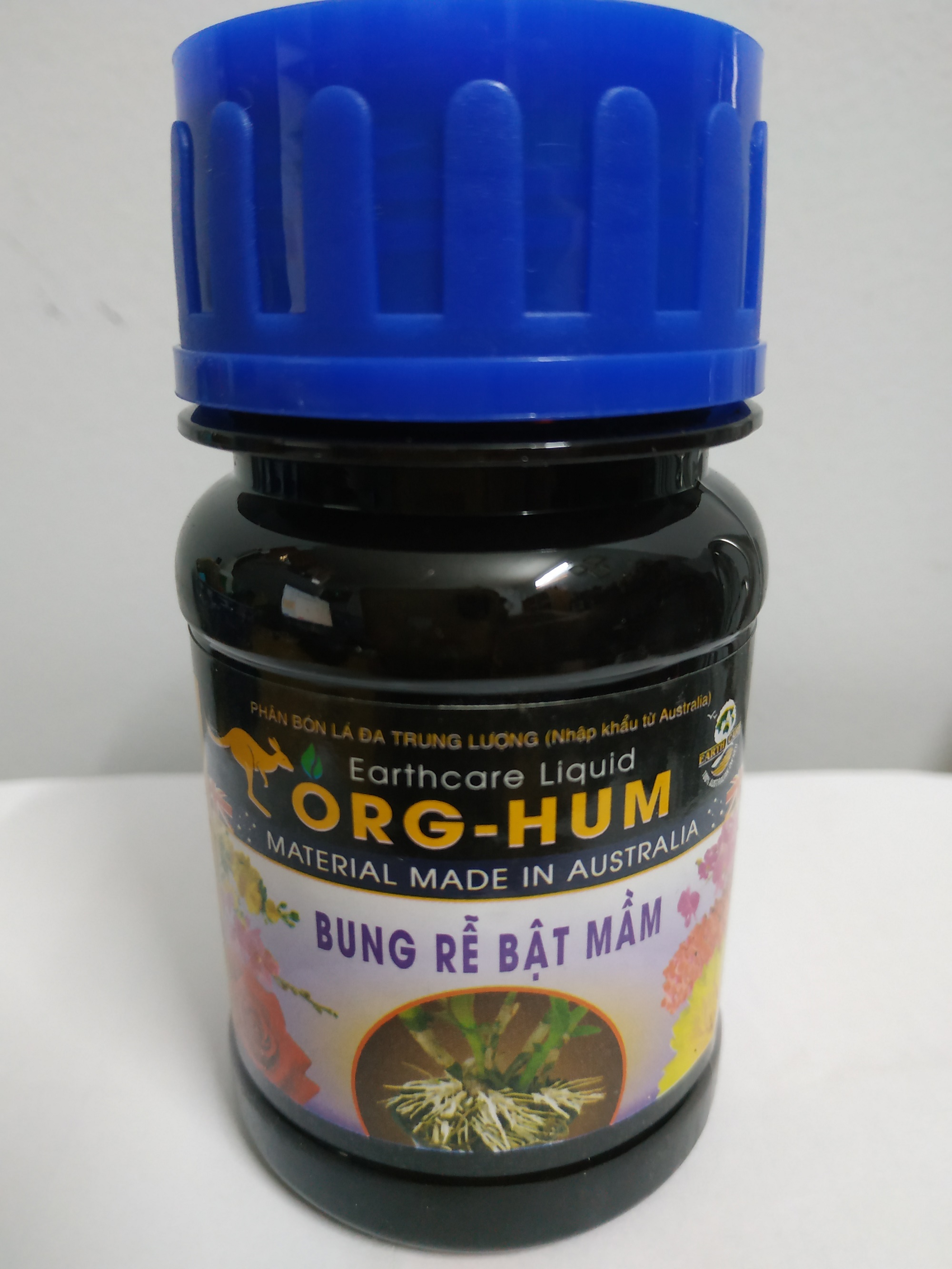 Phân bón lá đa trung lượng ORG-HUM bung rễ bật mầm - chai 100ml