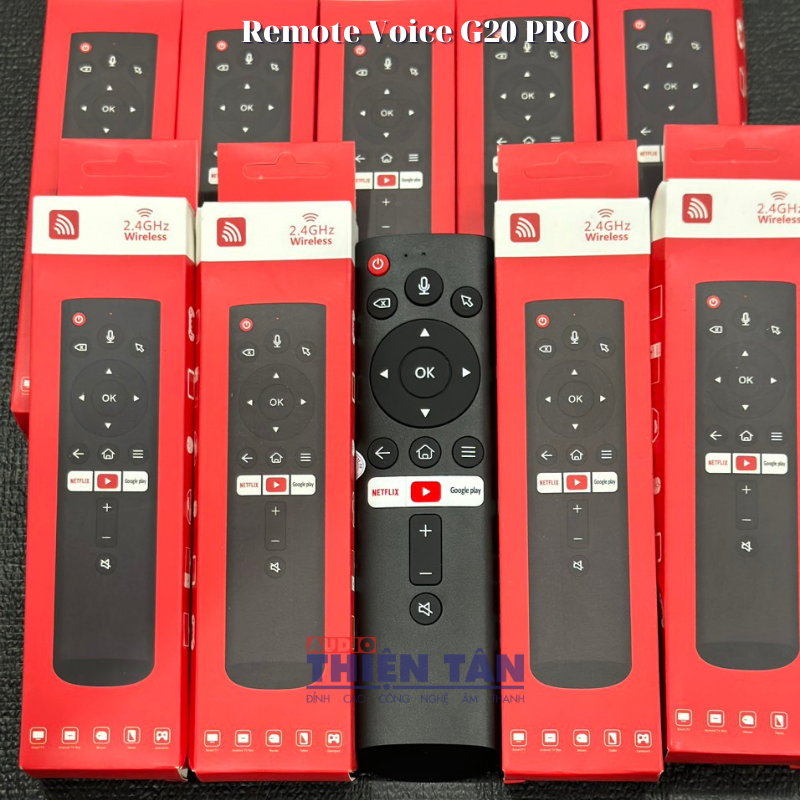 Điều khiển Chuột bay tìm kiếm giọng nói Air Mouse Remote Voice G20 PRO