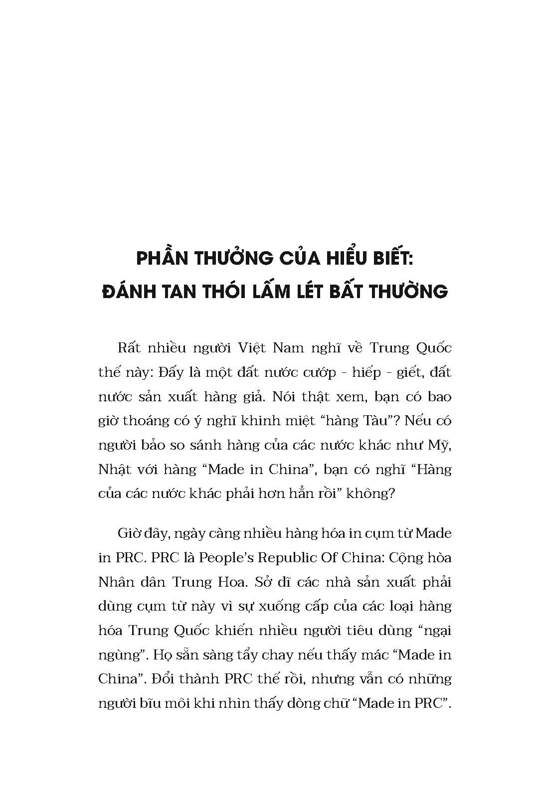 Tôi đã trở thành thương gia vui vẻ và sung túc - Kinh nghiệm buôn bán hàng Trung Quốc