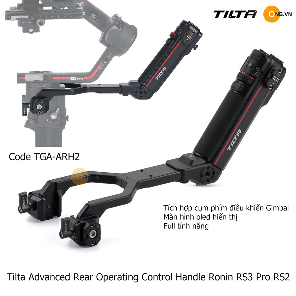 Tilta TGA-ARH2 Control Handle - Tay cầm hỗ trợ quay RS3 Pro RS2
