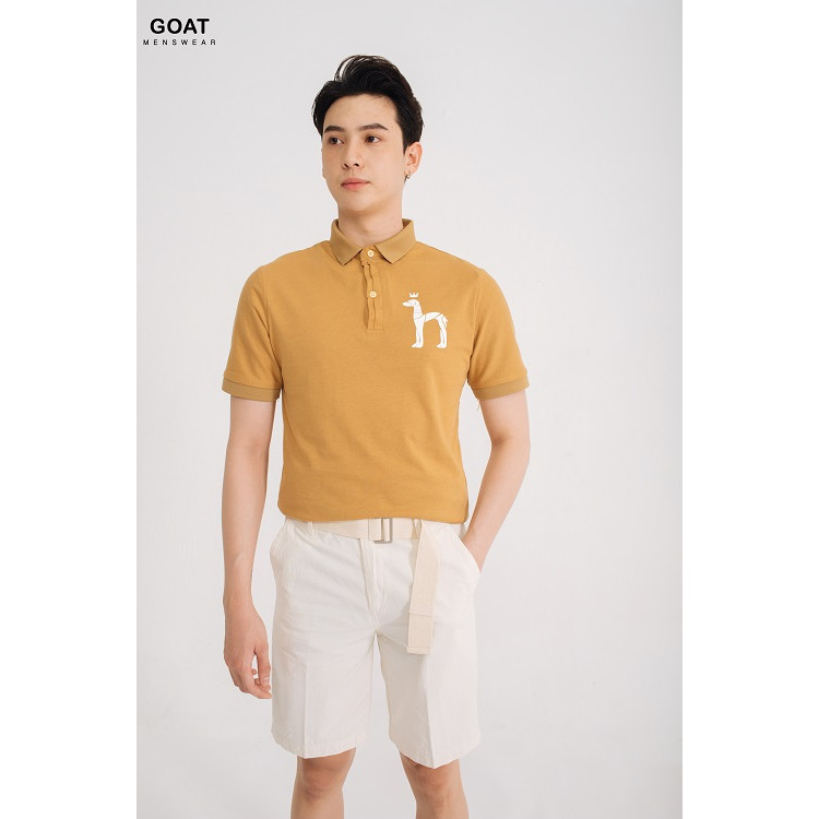 Áo Thun Polo Nam Ngắn Tay Cổ Bẻ GOAT MENSWEAR