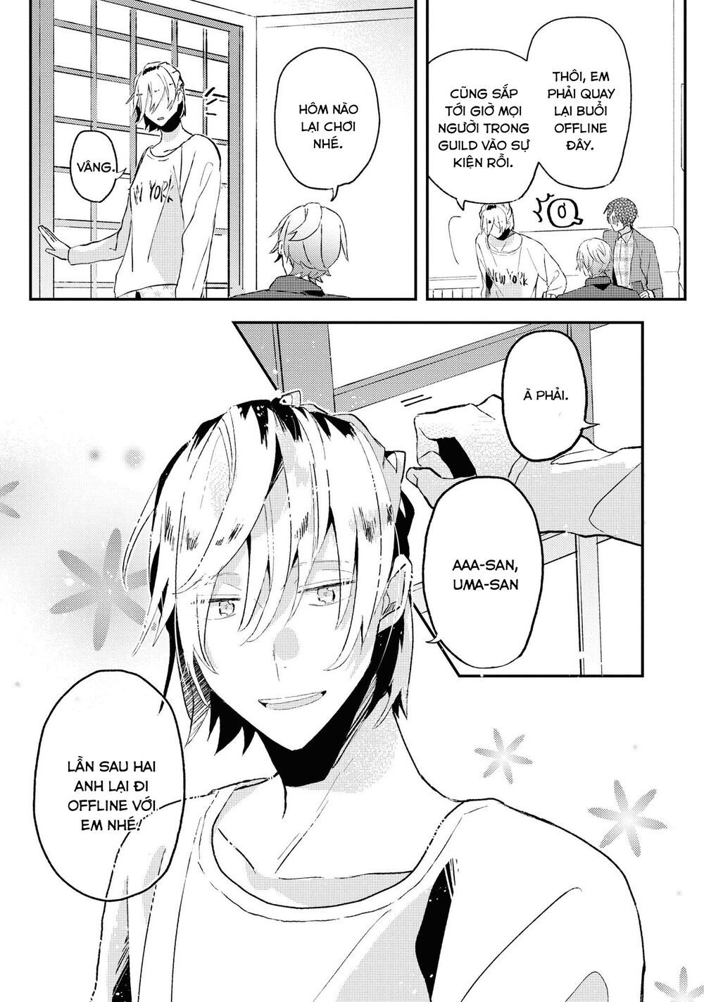 đồng đội game online, té là ngài sếp khó tính chapter 10 13