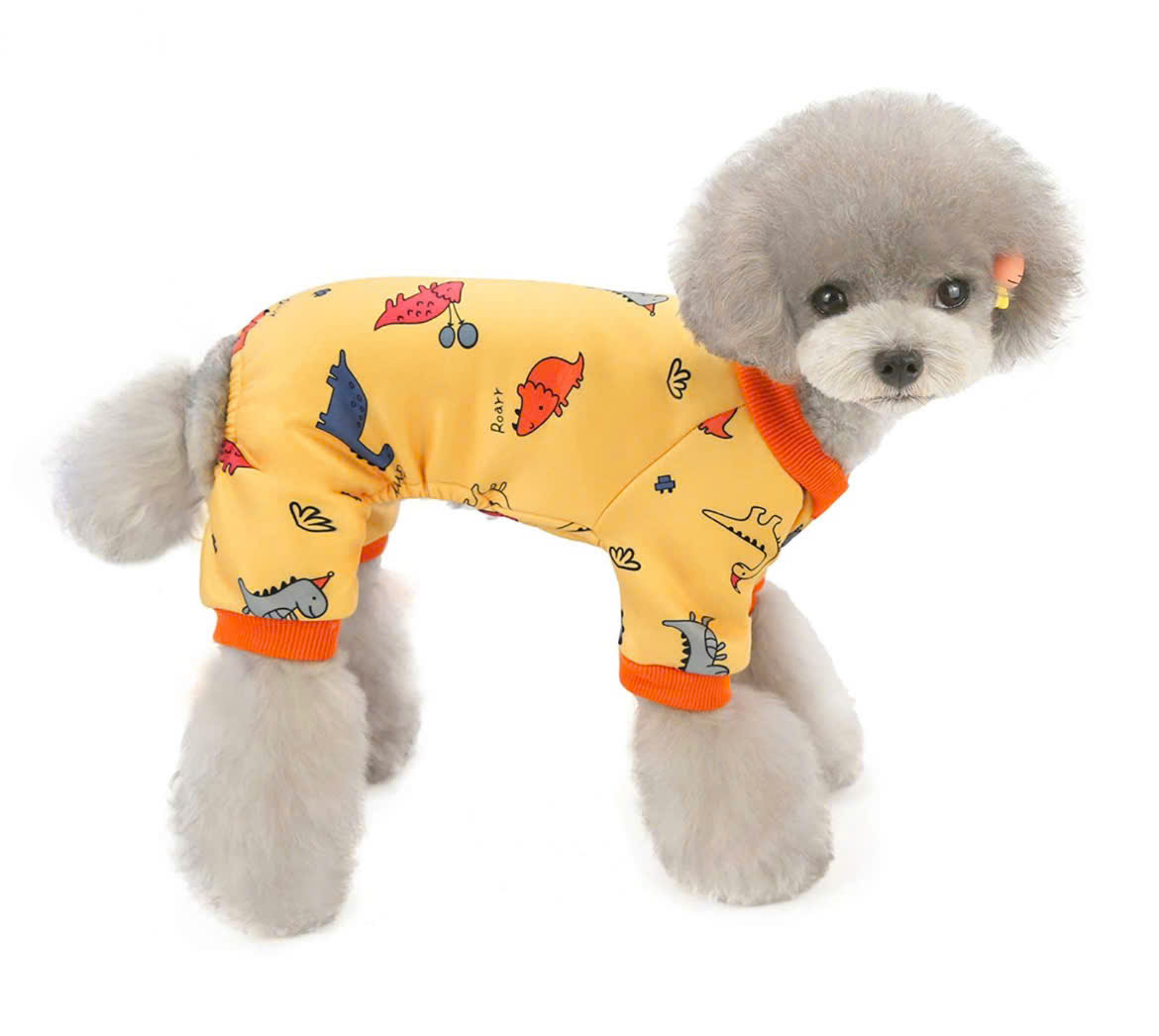 ÁO THUN NỈ KHỦNG LONG XINH TỪ 1-4.5KG DÀNH CHO THÚ CƯNG CHÓ MÈO