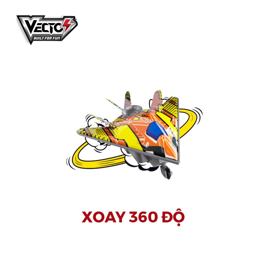 Đồ Chơi Phi Cơ Phun Sương Điều Khiển Từ Xa (Xanh) VECTO VT8666/BL