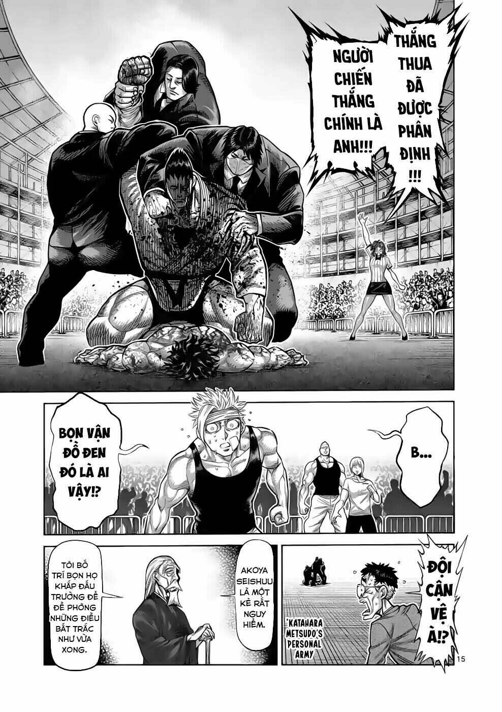 Kengan Ashura Phần 2 Chapter 39 - Trang 14