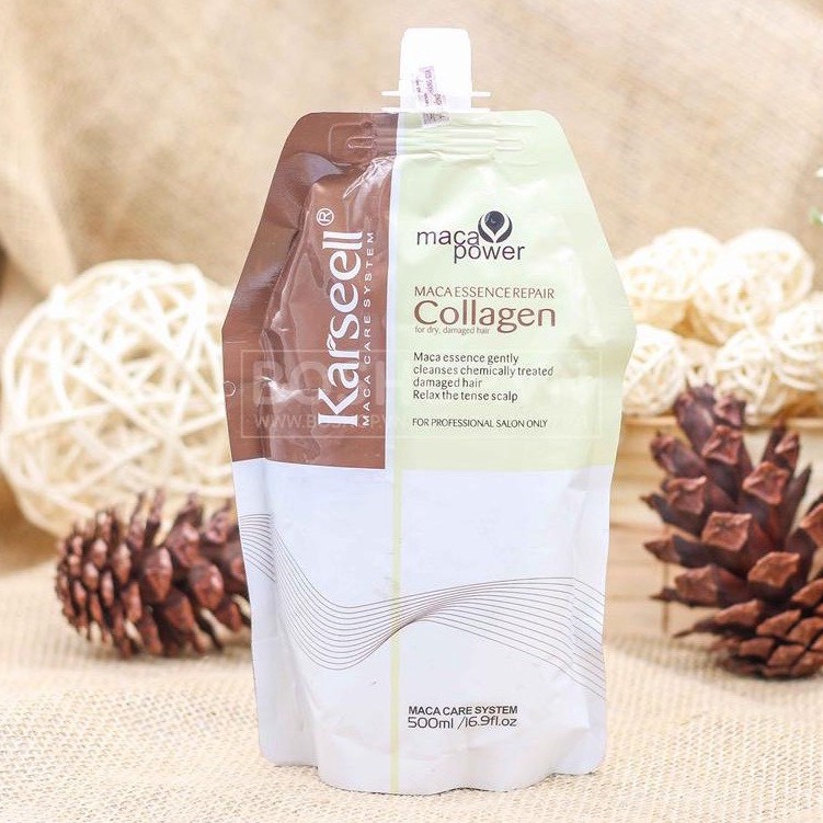 Kem ủ tóc Collagen Karseell Maca 500ml