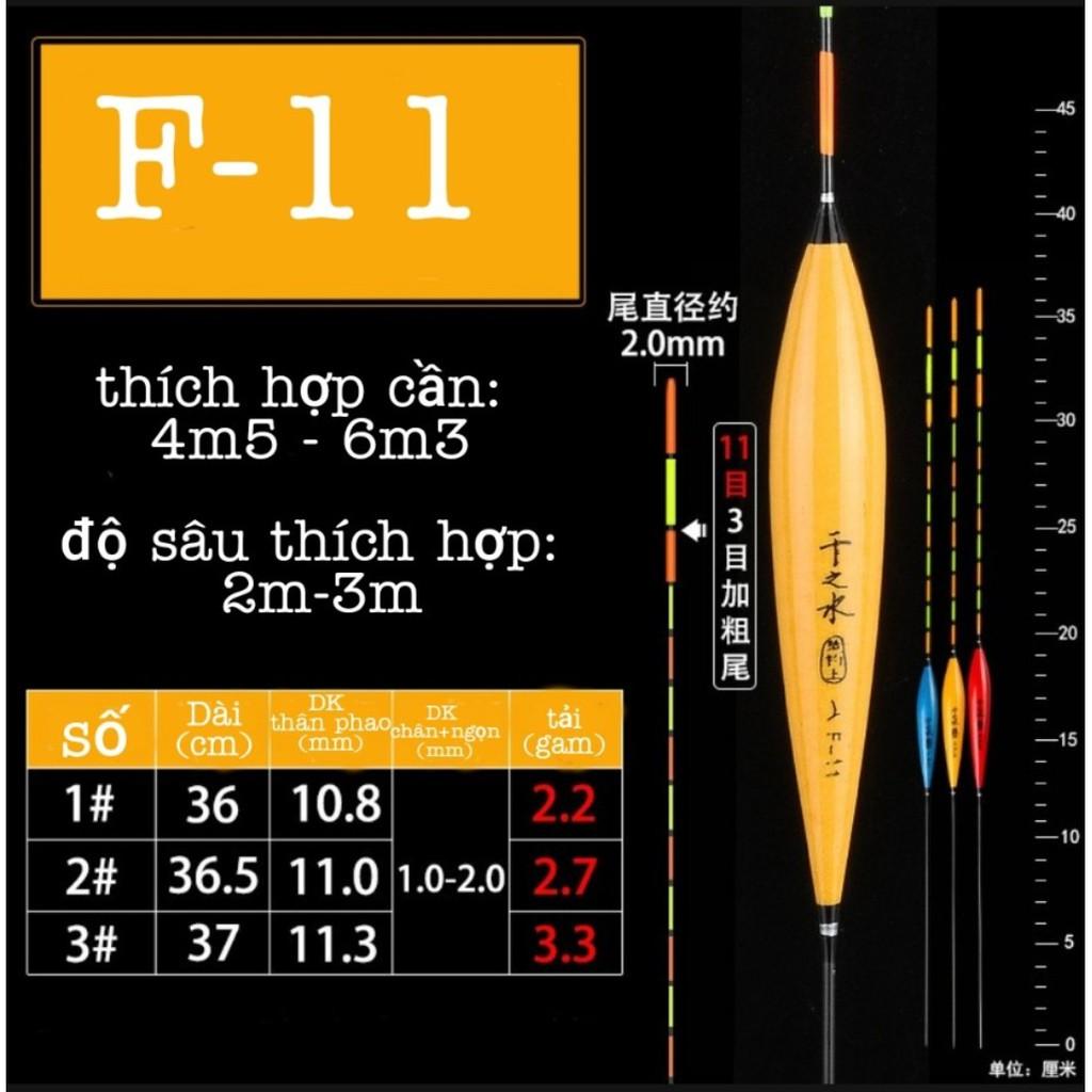 Phao Câu Đài_ Bộ 3 Phao Câu Đài Nano_ Phao Kim Câu Cá