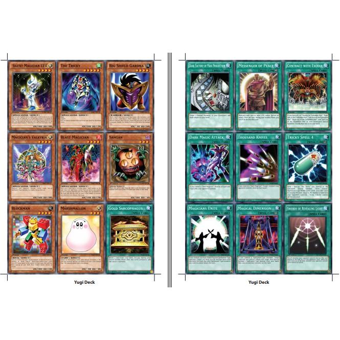Combo Yugi Deck trong Legendary Deck II - PRINT CARD