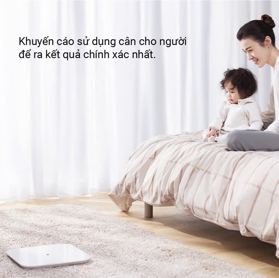 Cân Điện Tử Theo Dõi Sức Khỏe Xiaomi Mi Smart Scale 2 - Hàng Chính Hãng