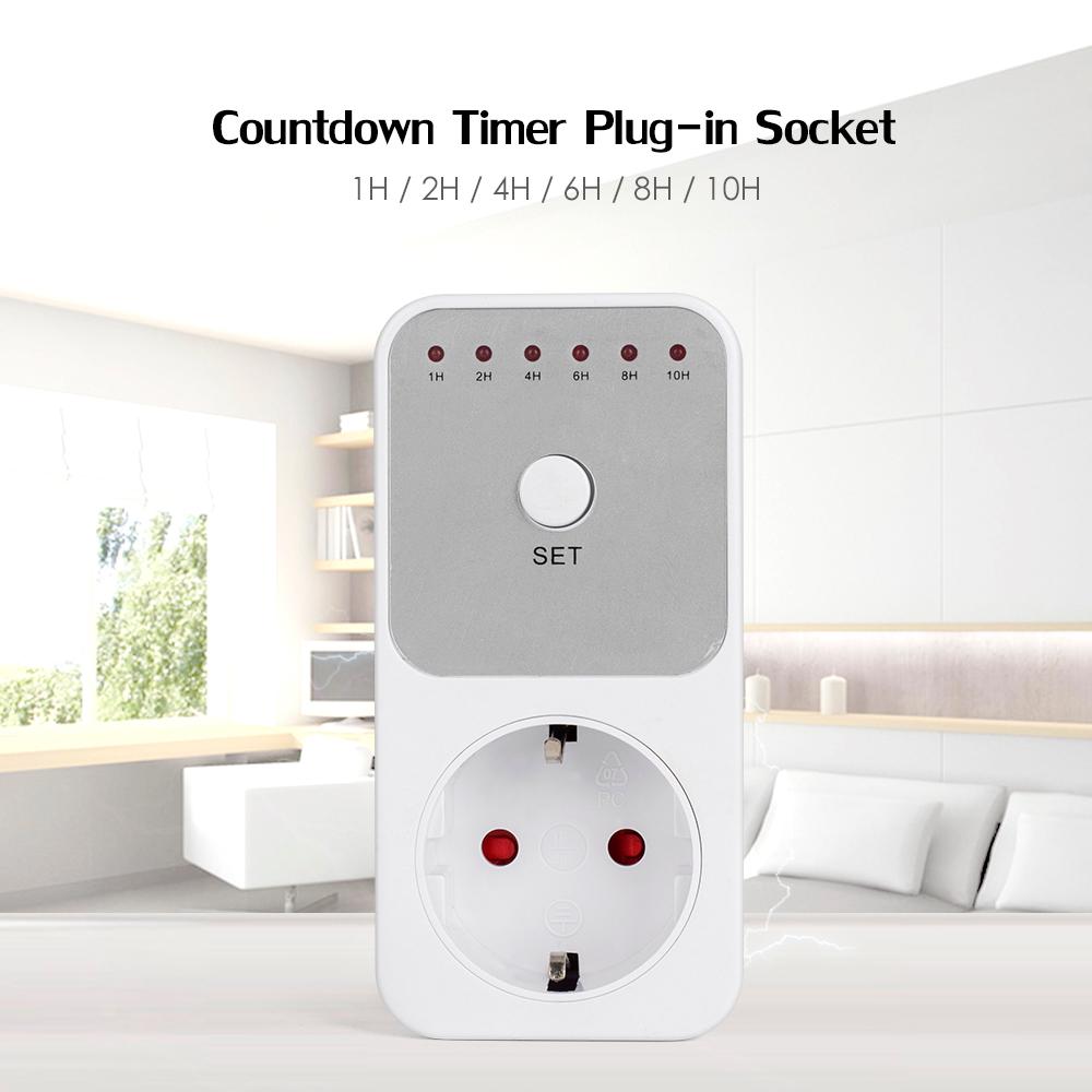 Ổ cắm hẹn giờ đếm ngược 1 ~ 10
